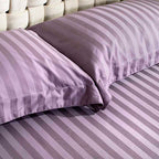 Σετ Σεντόνια Αιγαίον Jacquard Sateen 180X200+40 Heather